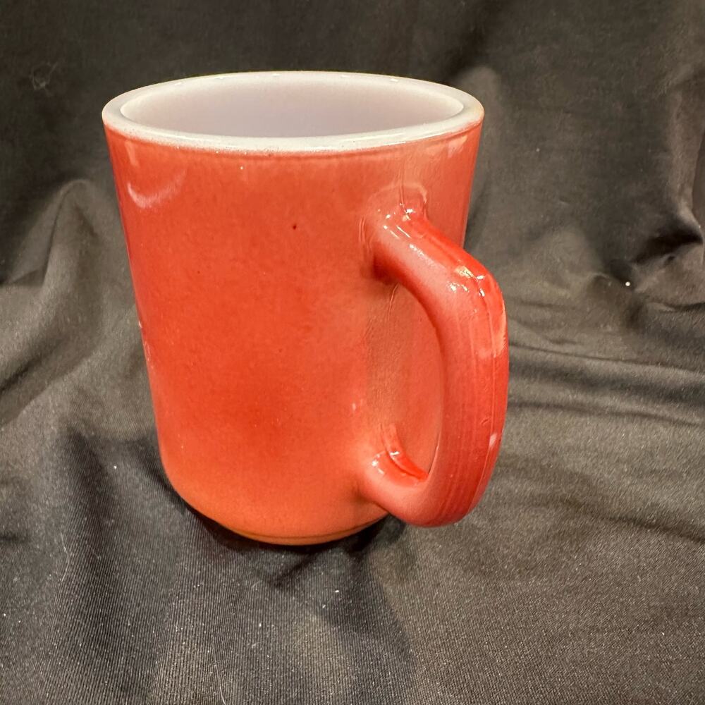 Vintage Anchor Hocking Mug Milkglass Made in USA